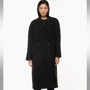 2021 Aritzia Babaton Camel Hair Slouch Coat